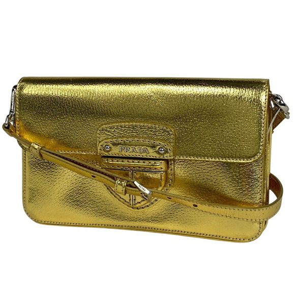 Prada Bag Leather Shoulder - Picture 1 of 8